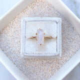 Del Mar Rainbow Moonstone Ring