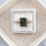 Black Tourmalinated Quartz Ring