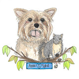 Pet Portrait Gift Card (Add Additional Pets)