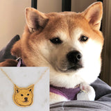 Custom Pet Portrait Necklace [As seen in the LA Times Holiday Gift Guide]