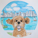 Pet Portrait [Custom Scenic Background]
