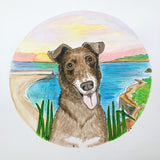 Pet Portrait [Custom Scenic Background]