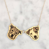 Custom Pet Portrait Necklace [As seen in the LA Times Holiday Gift Guide]