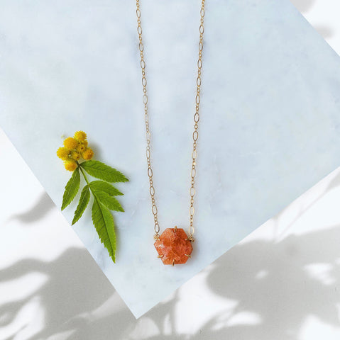 Sunstone Necklace