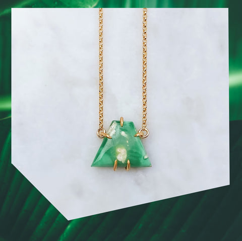 Variscite Necklace [Lion's Gate Portal]